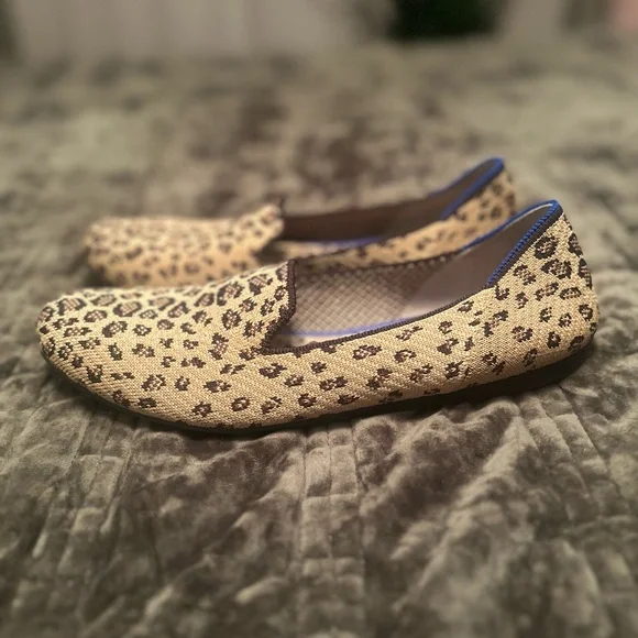 Rothy’s The Loafer in Retired Cheetah Print Sz 10 - Picture 5 of 9